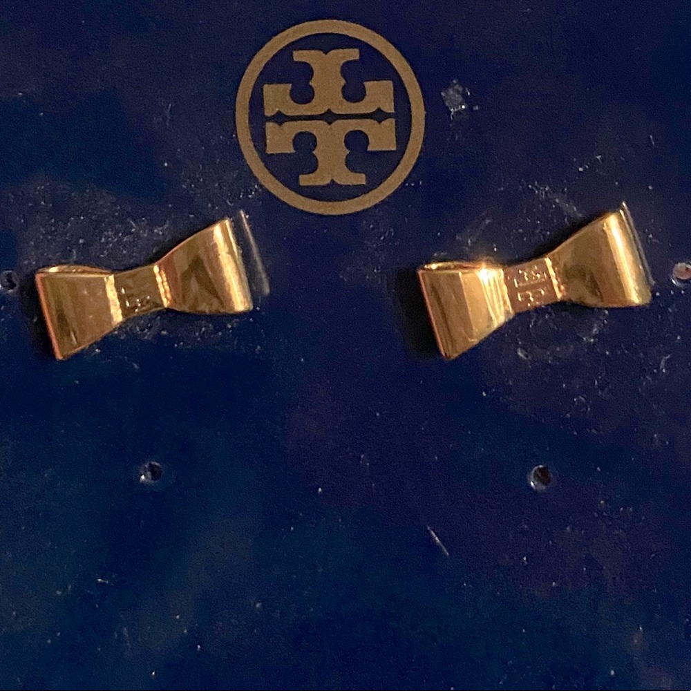 Tory Burch Bow Stud Earrings